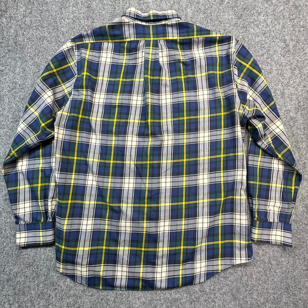 Vineyard Vines Performance Crosby Shirt Mens L Blue Green Plaid Slim Fit‎ - Picture 15 of 15
